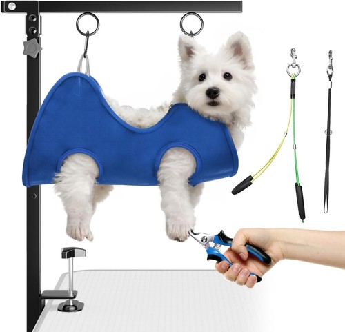 Foldable dog grooming arm with - dog,