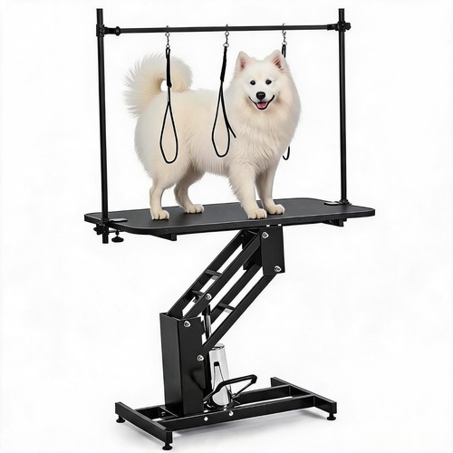 Hydraulic pet grooming table - hydraulic,