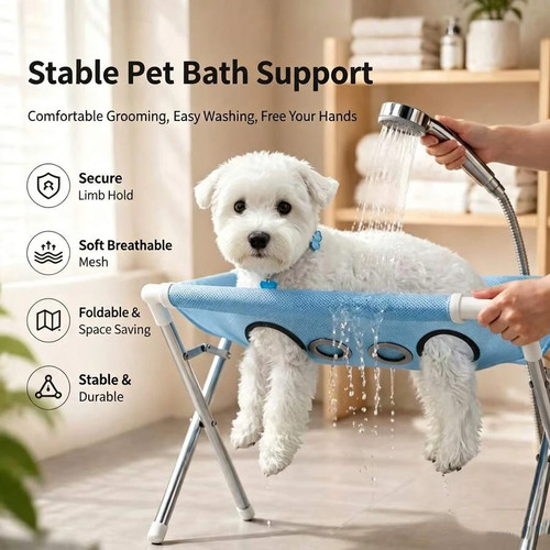 Pet grooming hammock stand - pet,