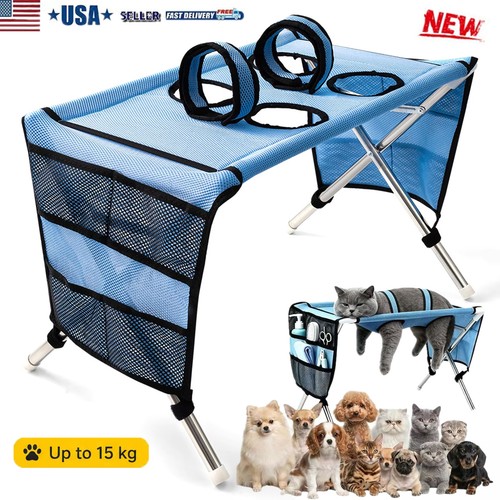 Foldable pet cradle table - foldable,