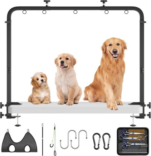 Dog grooming table arm - dog,
