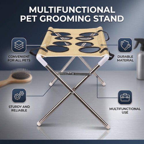 Pet grooming hammock with - hammock,