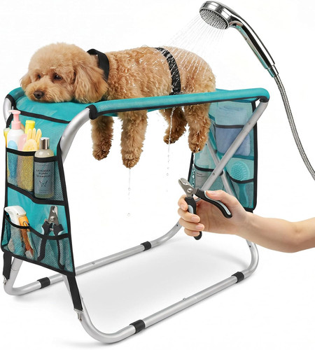 Dog grooming hammock with - dog,