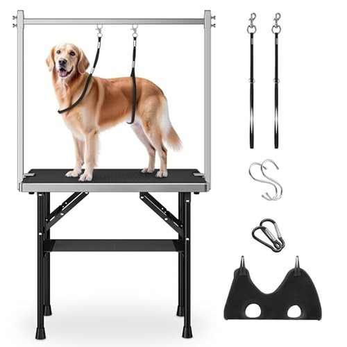 Dog grooming table with - grooming,