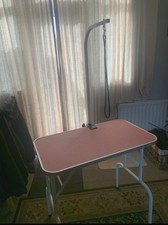 Grooming Table With Arm And