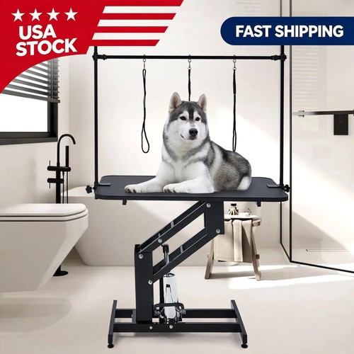 Hydraulic grooming table - hydraulic,