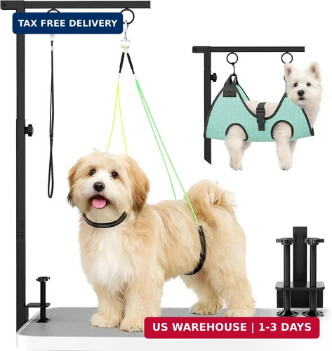 Dog grooming table arm - grooming,