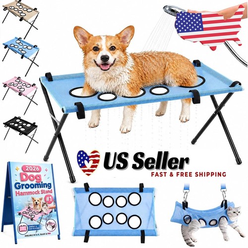 Pet grooming bath - bath, table