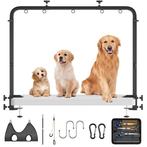 Dog grooming table - grooming, arm
