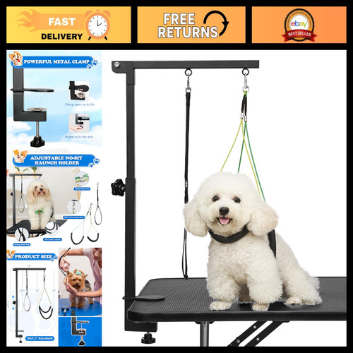 Foldable dog grooming table - foldable,