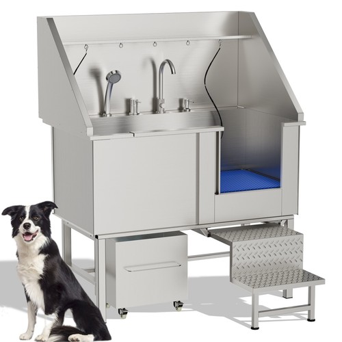 Dog washing station grooming - washing,