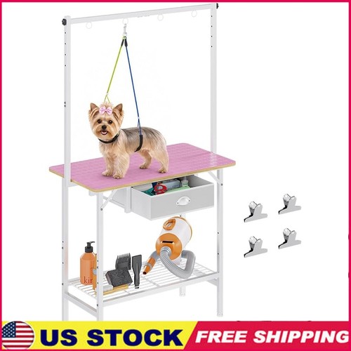 Adjustable pet grooming table - pet,