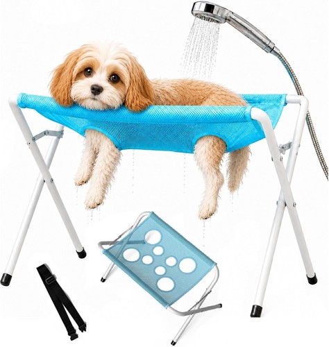 Dog grooming hammock - grooming,