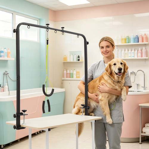 Dog grooming arm - grooming,