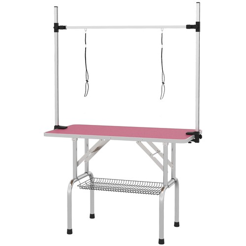 Adjustable dog grooming table - grooming,